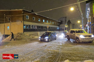 08:09 hs. Mañana nevada en el centro