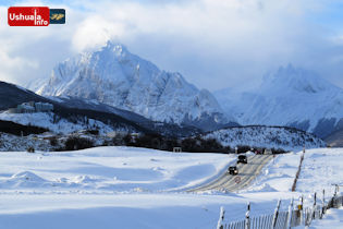 13:59 hs. Campos de nieve en la ciudad