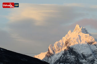 17:57 hs. Atardecer sobre el Olivia