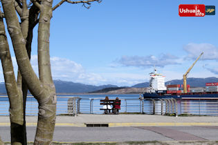 15:39 hs. Contemplando el Canal Beagle