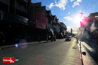 20:02 hs. Centro de Ushuaia