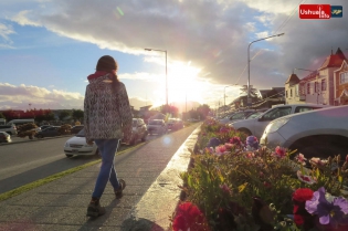 20:43 hs. La tarde en Ushuaia