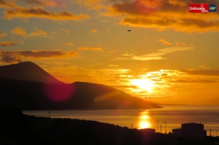 06:55 hs. Amanece sobre el Beagle