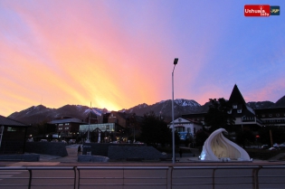 18:45 hs. Mágico atardecer