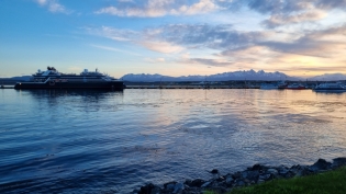 20:31 hs. Temporada de cruceros en Ushuaia