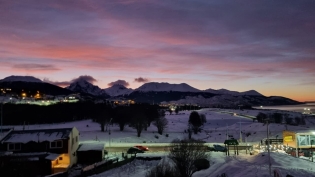 09:31 hs. Los colores del amanecer.