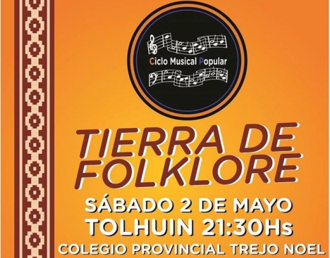 Se realizará la peña Tierra de Folkore en Tolhuin