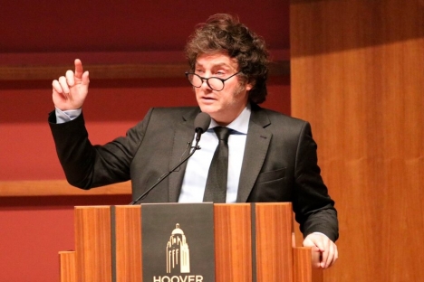 Milei: “Va a llegar un momento donde la gente se va a morir de hambre”