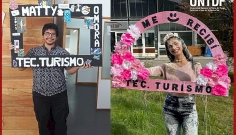 UNTDF: egresaron dos nuevos Técnicos en Turismo